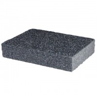 Губка для шлифования 100x70x25 мм, оксид алюминия К60 INTERTOOL HT-0906