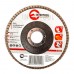 Диск шлифовальный лепестковый 125x22 мм, зерно K40 INTERTOOL BT-0204
