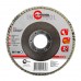 Диск шлифовальный лепестковый 115x22 мм, зерно K80 INTERTOOL BT-0108