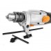 Дрель ударная STORM 1200Вт, 2 скорости, 0-1000/0-3000об/мин, 1.5-13мм, алюминиевый корпус редуктора INTERTOOL WT-0112