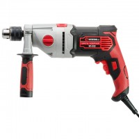 Дрель ударная 1200Вт, 2 скорости: 0-1200/0-2800об/мин,1.5-13мм, метал. корпус редуктора INTERTOOL WT-0122