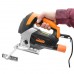 Электролобзик, 800 Вт, 800-3000 ход/мин, угол 90-45, гл.распила 80 мм, визуализация линии реза INTERTOOL WT-0480
