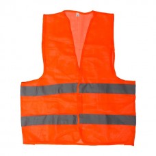 Жилет сигнальный оранжевый XL (60*70см), 60 гр/м2 INTERTOOL SP-2022