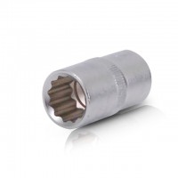 Головка двенадцатигранная, 1/2", 16 мм INTERTOOL ET-0216