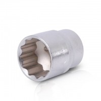Головка двенадцатигранная, 1/2", 27 мм INTERTOOL ET-0227