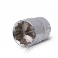 Головка двенадцатигранная, 1/2", 24 мм INTERTOOL ET-0224