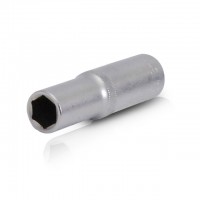 Головка шестигранная удлиненная 1/2", 13x78 мм, хром-ванадий INTERTOOL ET-0113