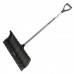 Лопата для уборки снега 620*280мм с ручкой 970 мм INTERTOOL FT-2090