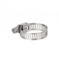 Хомут нержавеющая сталь 8 мм D 14-27 мм INTERTOOL TC-1014