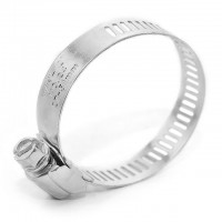 Хомут стальной оцинкованный 12,7 мм D 27-51 мм (упаковка 10 шт) INTERTOOL TC-0127
