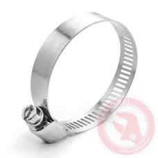 Хомут стальной оцинкованный 12,7 мм D 46-70 мм (упаковка 10 шт) INTERTOOL TC-0146