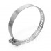 Хомут стальной оцинкованный 12,7 мм D 52-76 мм (упаковка 10 шт) INTERTOOL TC-0152