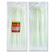 Хомут пластиковый 2,5x100 мм, (100 шт/упак), белый INTERTOOL TC-2510