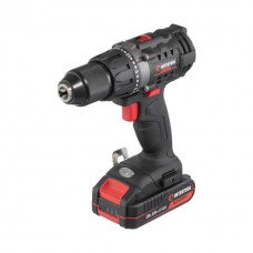 Дрель-шуруповерт аккумуляторная 20 В, 50 Нм, 0-450/0-1700 об/мин, 2-13 мм, литий-ион, 2.0 Ач, ЗУ 2А, кейс INTERTOOL WT-0351