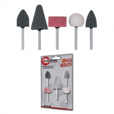 Набор шлифовальных камней 5шт INTERTOOL BT-0015