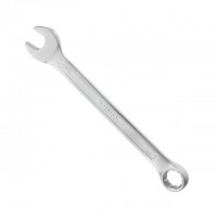 Ключ комбинированный 12 мм Cr-V, покрытие сатин-хром; PROF DIN3113 INTERTOOL XT-1012