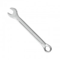 Ключ комбинированный 14 мм Cr-V, покрытие сатин-хром; PROF DIN3113 INTERTOOL XT-1014