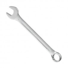Ключ комбинированный 27 мм Cr-V, покрытие сатин-хром; PROF DIN3113 INTERTOOL XT-1027