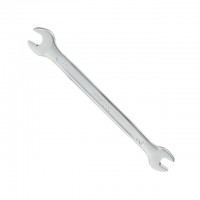 Ключ рожковый 8-10мм Cr-V, покрытие сатин-хром; PROF DIN3113 INTERTOOL XT-1109