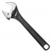 Ключ разводной 250мм, Cr-V, черный, фосфатированный, INTERTOOL XT-0060