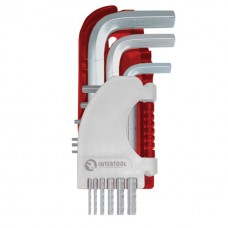 Набор Г-образных шестигранных ключей 9 шт., 1,5-10 мм Small INTERTOOL HT-1801