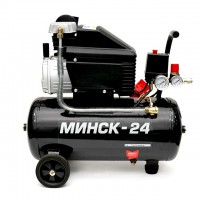 Компрессор Минск-24, 1.5 кВт, 220 В, 8 атм, 205 л/мин INTERTOOL PT-0020