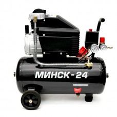 Компрессор Минск-24, 1.5 кВт, 220 В, 8 атм, 205 л/мин INTERTOOL PT-0020