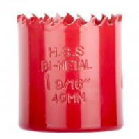 Коронка по металлу биметаллическая 40 мм INTERTOOL SD-5640