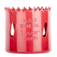 Коронка по металлу биметаллическая 46 мм INTERTOOL SD-5646