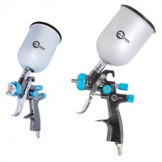 Краскопульт пневматический LVLP BLUE профессиональный, форсунка 1.4мм, верхний металлический бачок 600мл., 1.5бар INTERTOOL PT-0133 Краскопульт пневматический LVLP BLUE профессиональный, форсунка 1.4мм, верхний металлический бачок 600мл., 1.5бар INTERTOOL PT-0133