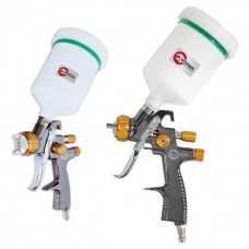 Краскопульт пневматический LVLP BRONZE профессиональный, форсунка 1.8мм, верхний пластиковый бачок 600мл., 1.5бар INTERTOOL PT-0136 Краскопульт пневматический LVLP BRONZE профессиональный, форсунка 1.8мм, верхний пластиковый бачок 600мл., 1.5бар INTERTOOL PT-0136