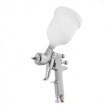 Краскопульт пневматический LVMP профессиональный, форсунка 1.4мм, верхний пластиковый бачок 600 мл., 2бар INTERTOOL PT-0115 Краскопульт пневматический LVMP профессиональный, форсунка 1.4мм, верхний пластиковый бачок 600 мл., 2бар INTERTOOL PT-0115