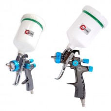 Краскопульт пневматический LVLP BLUE профессиональный, форсунка 1.4мм, верхний пластиковый бачок 600мл., 1.5бар INTERTOOL PT-0134 Краскопульт пневматический LVLP BLUE профессиональный, форсунка 1.4мм, верхний пластиковый бачок 600мл., 1.5бар INTERTOOL PT-0134