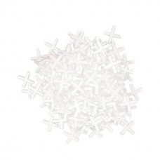 Набор дистанционных крестиков для плитки 4 мм / 100 шт INTERTOOL HT-0354