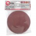 Круг наждачный самоклеющийся 125 мм, К360, уп. 10 ед. INTERTOOL BT-0536