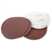 Круг наждачный самоклеющийся 125 мм, К180, уп. 10ед. INTERTOOL BT-0564