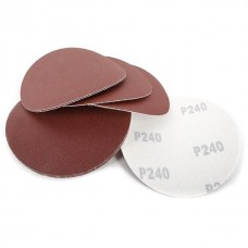 Круг наждачный самоклеющийся 125 мм, К240, уп. 10ед. INTERTOOL BT-0566