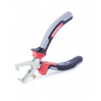 Щипцы для зачистки проводов 160 мм CrV с изолированными рукоятками INTERTOOL NT-0229