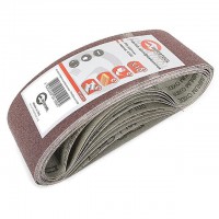 Лента шлифовальная 75x533 мм, зерно 100, уп. 10 шт. INTERTOOL BT-0410
