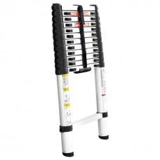 Лестница алюминиевая телескопическая 12 ступ. 3,80 м INTERTOOL LT-3038