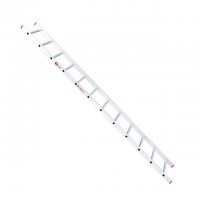 Лестница алюминиевая приставная 12 ступеней 3,40 м INTERTOOL LT-0112