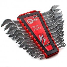 Набор рожковых ключей 12 шт., 6-32 мм Cr.-V. INTERTOOL HT-1003