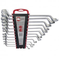 Набор ключей накидных 12 ед., 6-32 мм Cr-V INTERTOOL HT-1103