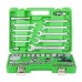 Набор инструментов 1/2" & 1/4"; 82ед INTERTOOL ET-6082SP