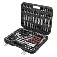 Набор инструментов 1/2" & 3/8" & 1/4", 171ед., Cr-V STORM INTERTOOL ET-8171 Набор инструментов 1/2" & 3/8" & 1/4", 171ед., Cr-V STORM INTERTOOL ET-8171