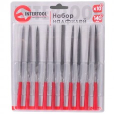 Набор надфилей 10 шт., 140 мм INTERTOOL HT-3708