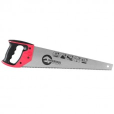 Ножовка по дереву 450 мм с каленым зубом, 3-ая заточка 7 зуб.x1" INTERTOOL HT-3105