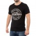 Футболка черная L 100% хлопок INTERTOOL SP-2203