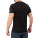 Футболка черная M 100% хлопок INTERTOOL SP-2202