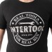 Футболка черная XL 100% хлопок INTERTOOL SP-2204